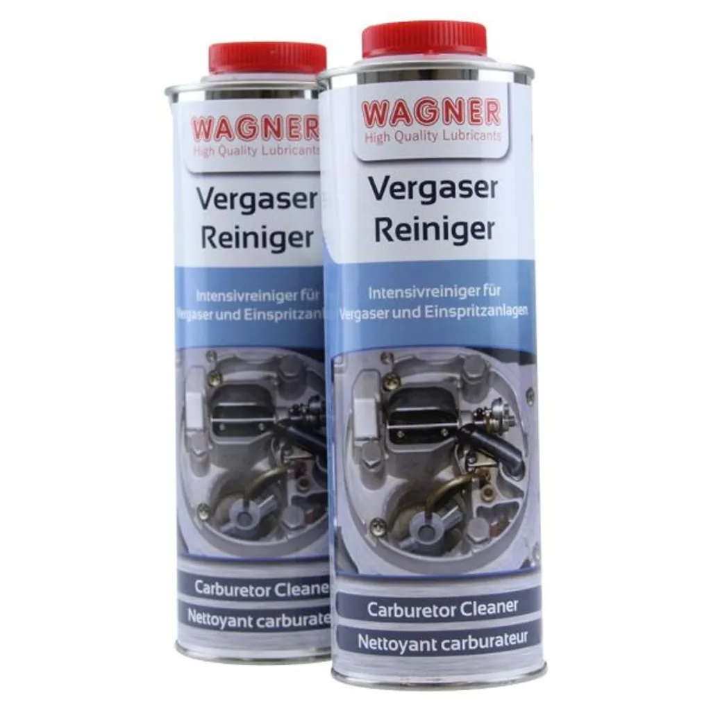 Nettoyant Système Injection et Carburateur Wagner 2x1L pour Auto Moto
