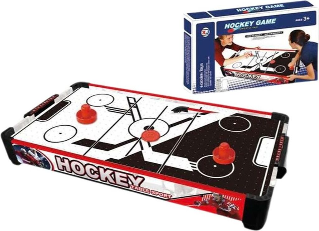 Elektronisches batteriebetriebenes Tisch-Hockey für Kinder, 69 x 36 x 16 cm