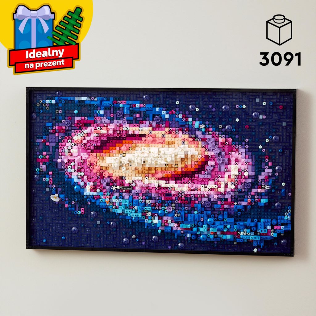 LEGO Art Droga Mleczna, Zestaw Konstrukcyjny dla Dorosłych Zdjęcie produktu 2