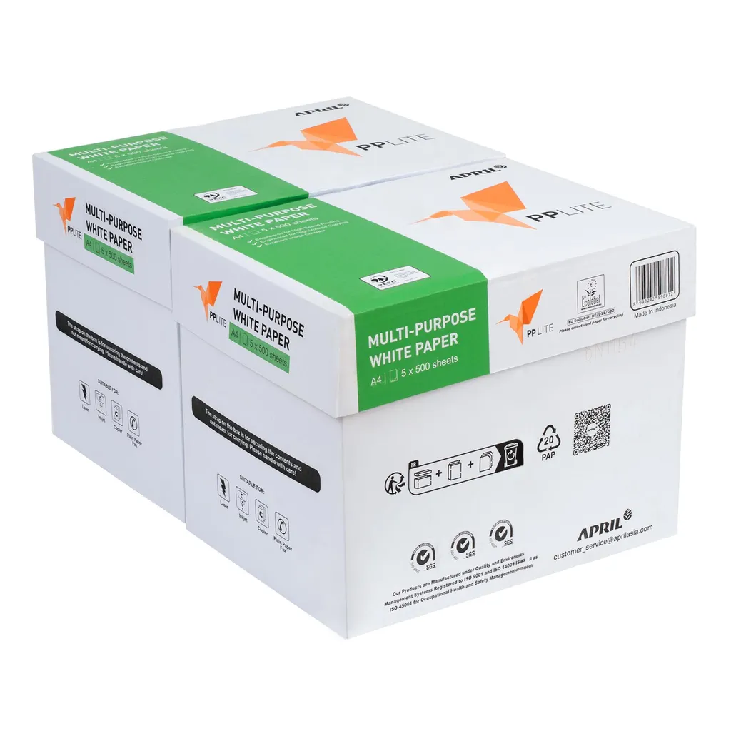 Carta A4 5000 Fogli 80g Bianca - Offerta Stock per Ufficio e Casa