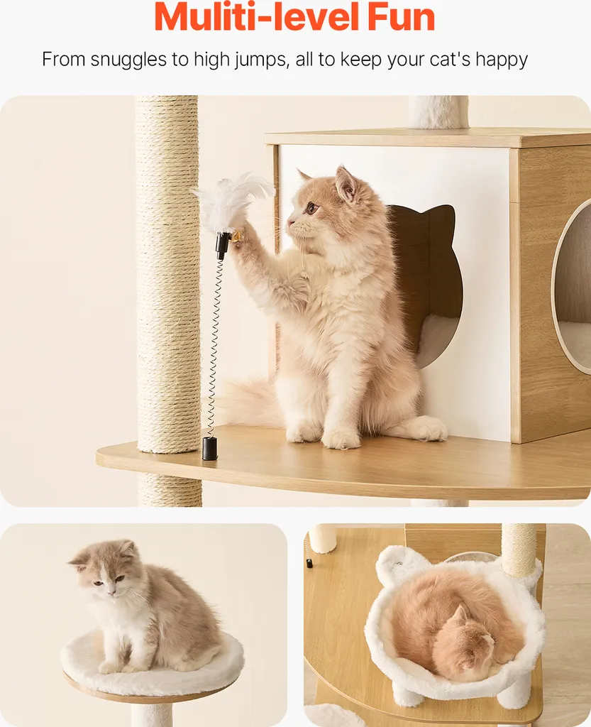 Arbre à chat pour grand salon et centre d'activité intérieur xxl - 5