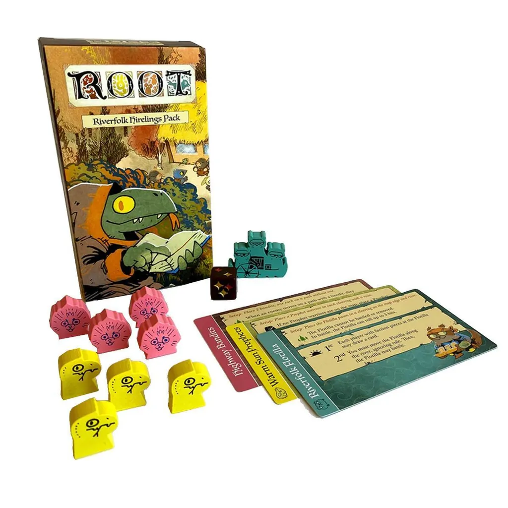 Root : Pack de Mercenaires du Peuple des Rivières - Extension Jeu de Plateau - 7