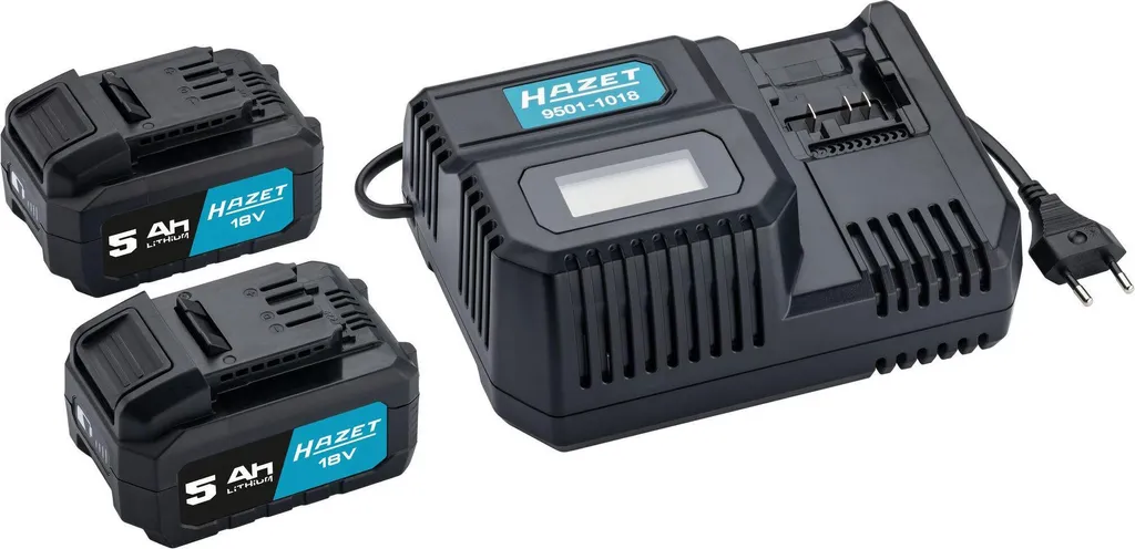 Équipement de charge 18V HAZET 9500-05/3 pour atelier et maintenance