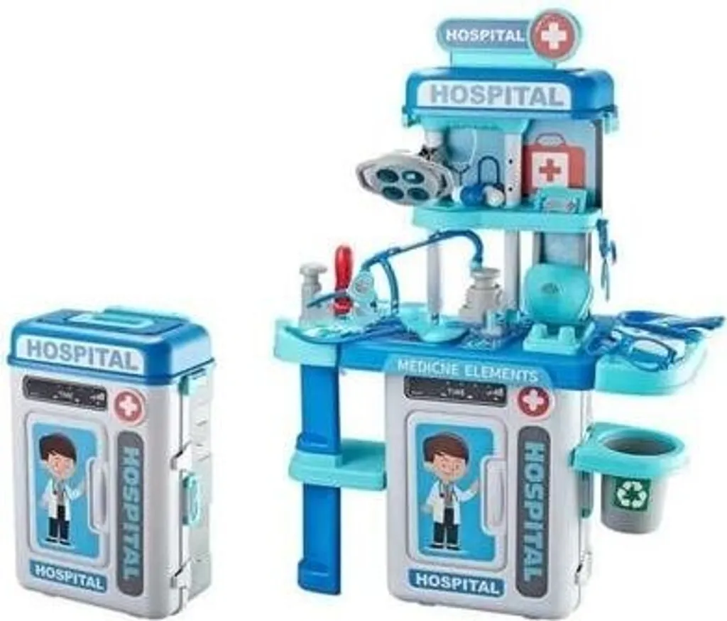 Mallette médicale mobile Bavytoy - Sac de soins d'urgence professionnel