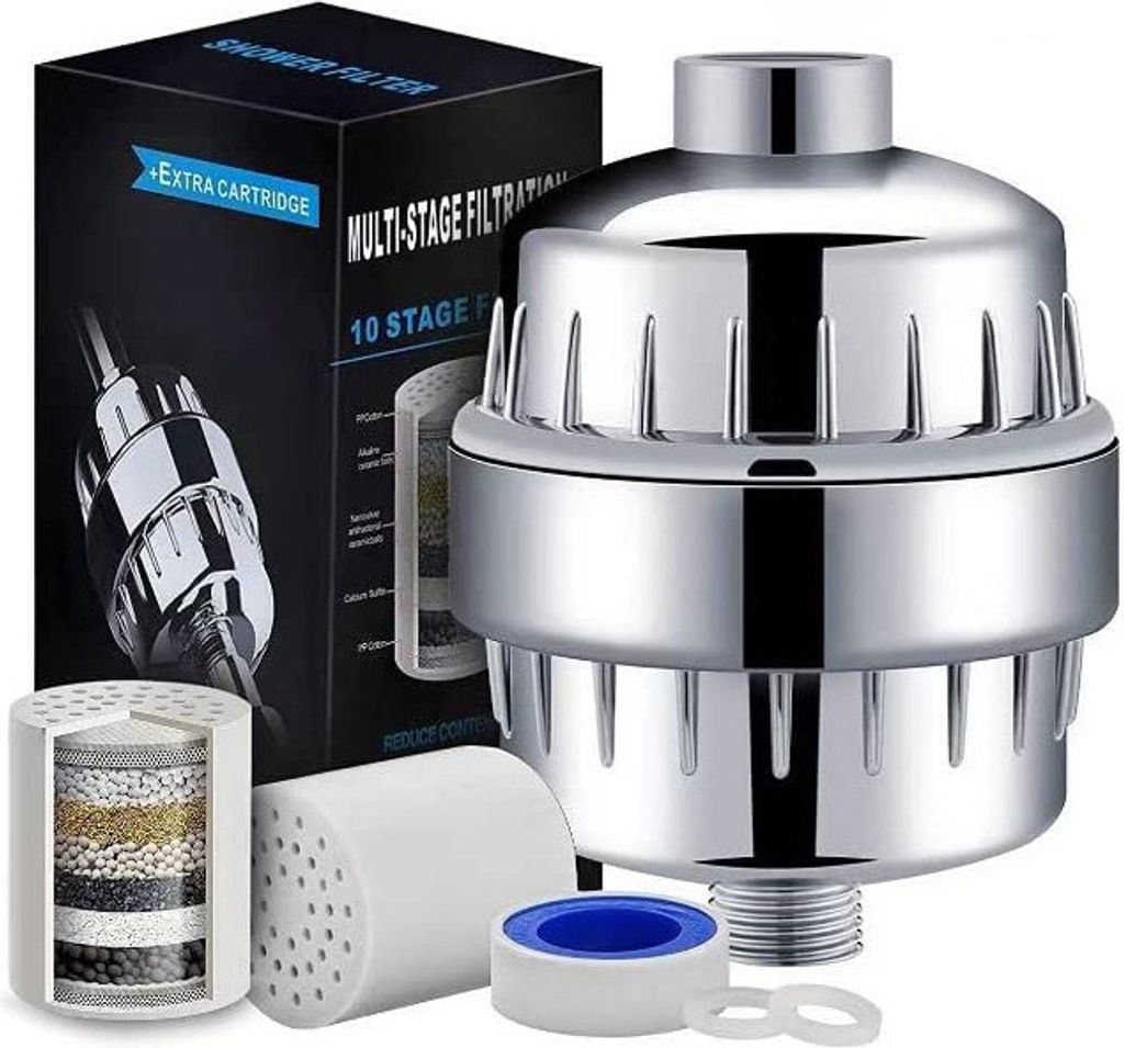 INF Duschfilter - 10-25-stufiges Filtersystem Produktbild 