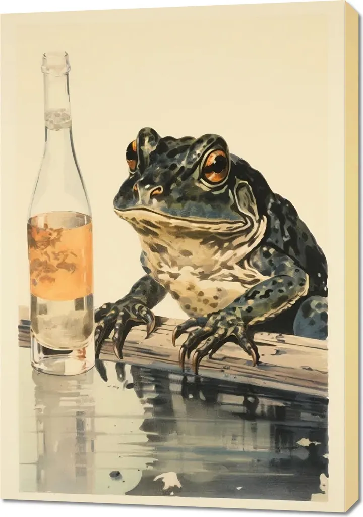 Tableau Réflexions du busard des roseaux Image 70 x 100 cm Déco Nature