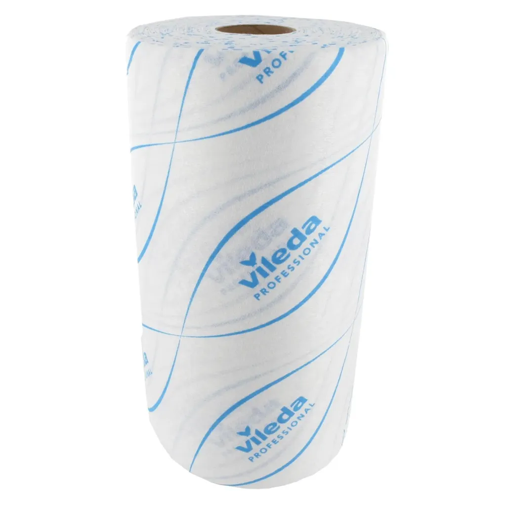 Vileda r-MicronSolo Rotolo Bianco-Blu (180 fogli)