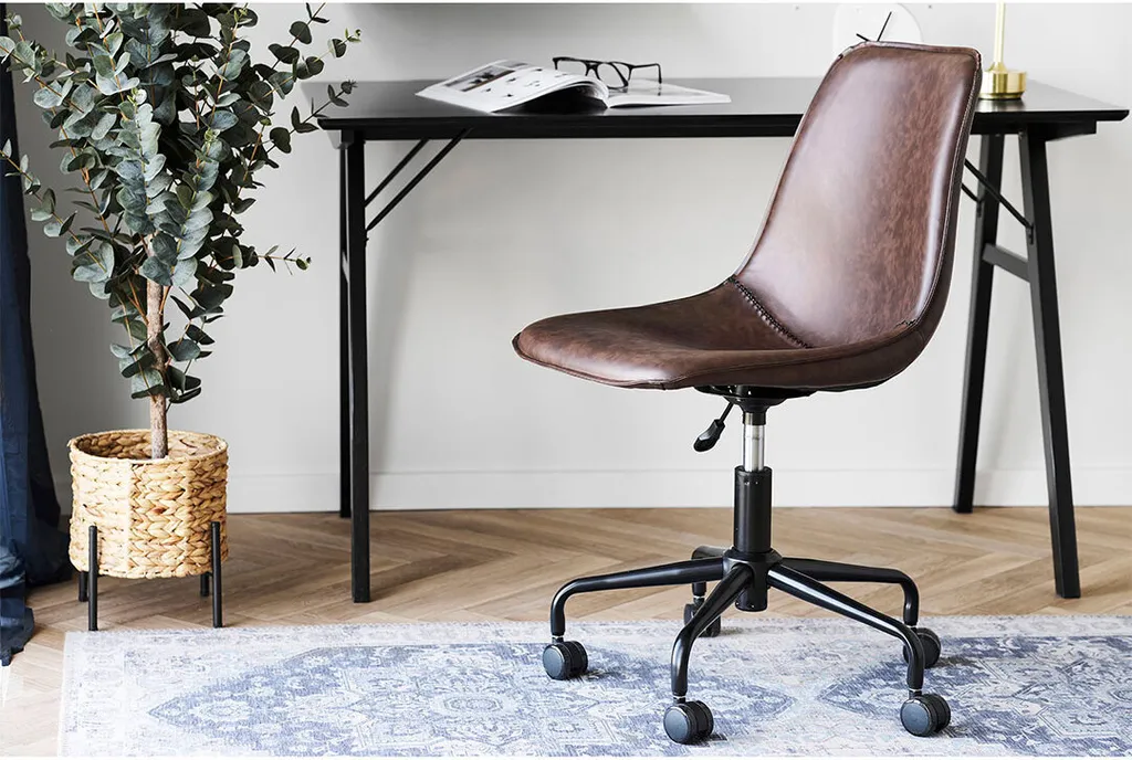 Console étroite marron Monaco pour optimiser un petit couloir - 6
