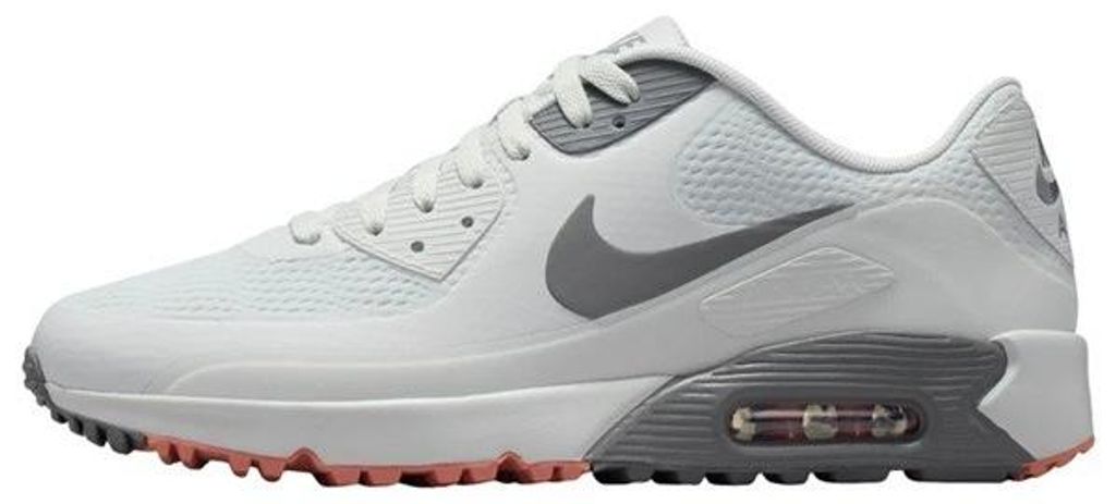 Nike Air Max 90G Herren-Golfschuhe Weiß und Grau