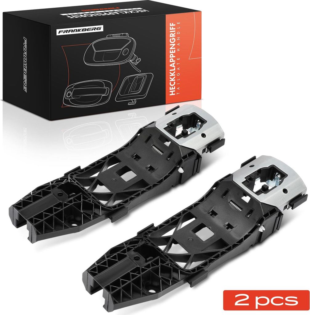 Frankberg 2x Türgriff Vorne Links außen für VW Golf VI VII Variant Polo Amarok Caddy T-Cross Tiguan Touareg T-ROC UP!