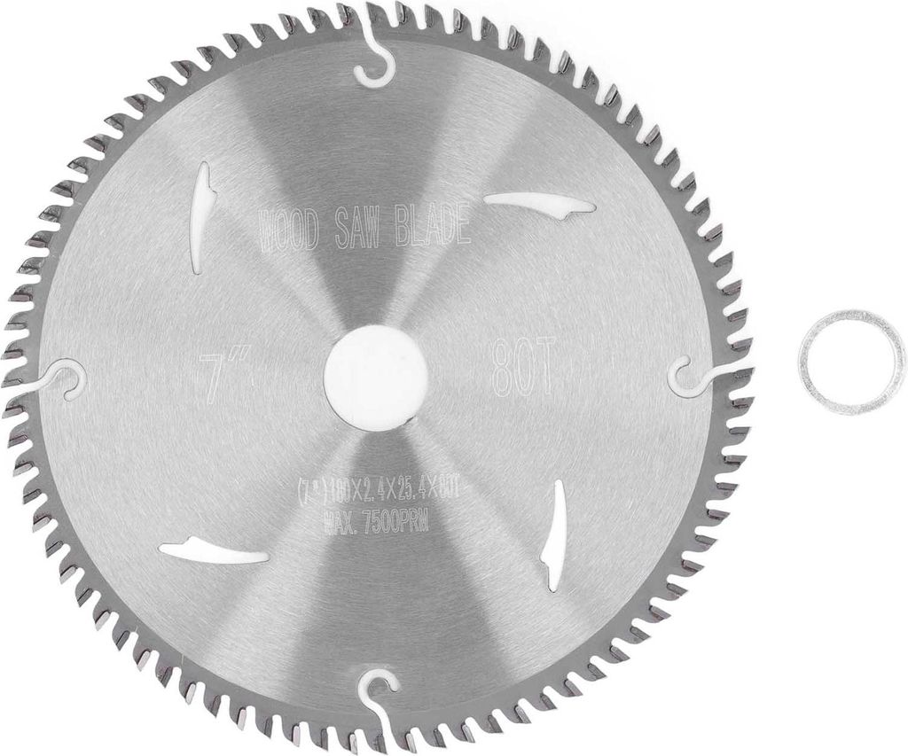 80T Kreissägeblatt aus Hartmetall mit abwechselnder Verzahnung für Holzbearbeitungsprojekte