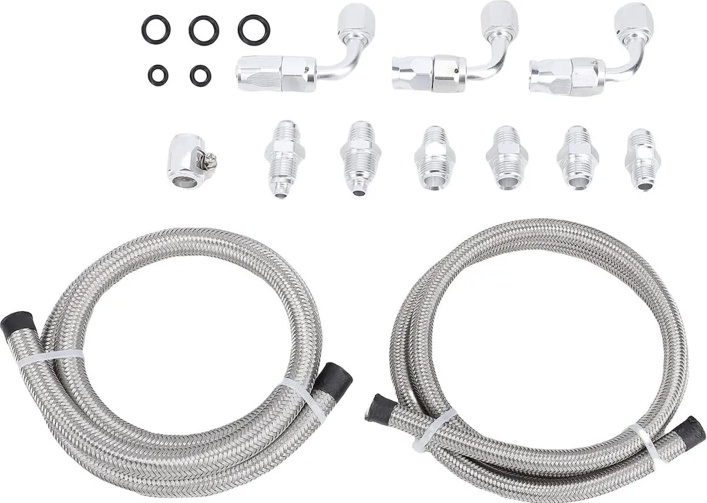 Flexible de Direction Assistée Renforcé en Inox et Nylon pour Pompe LS