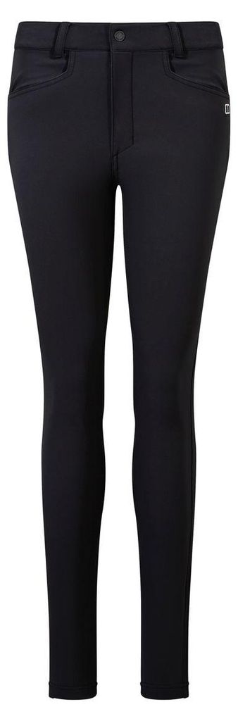 Everyday Skinny Stretch Pant Adult Female Jet Black (BLK/BLK, black), Größe 20 33 (46 33), 4A001479BP6, Berghaus