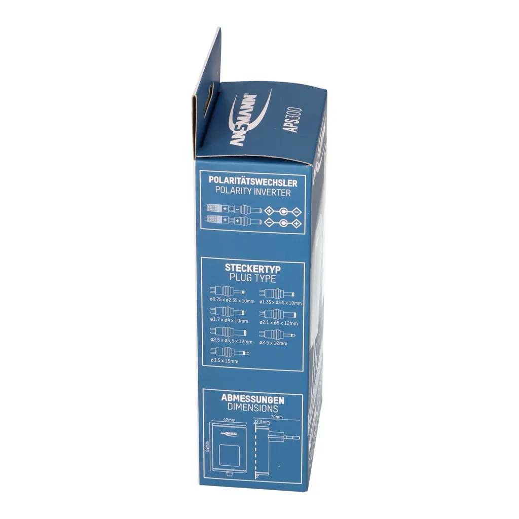 Adaptateur secteur 3-12VDC Ansmann 5111233 avec 7 embouts interchangeables - 14
