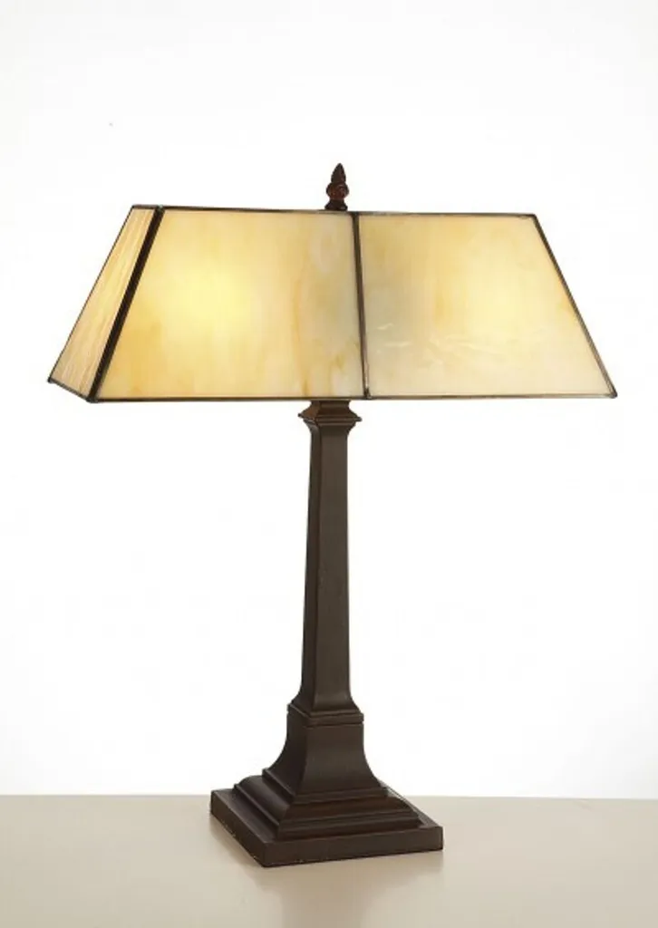 Lampe Tiffany Stable 50cm Anti-Éblouissement Largeur 40cm pour Salon Chic