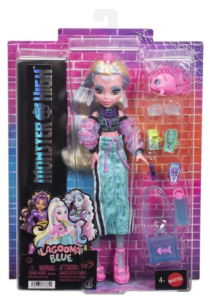 Monster High JHK33, Fashionpopp, voor dames, geschikt voor Productafbeelding 