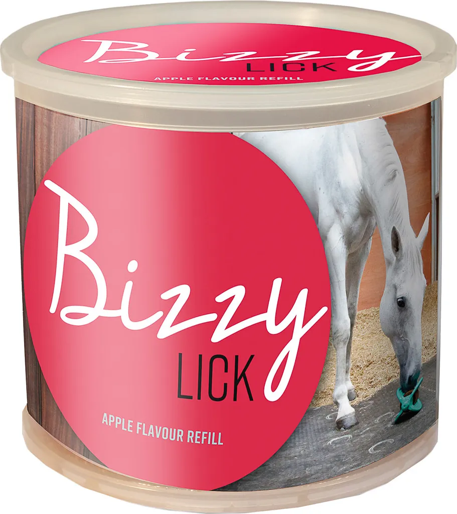 Bizzy Ball Cavallo Lecca Pietra Originale | Riduce Stress e Vizi