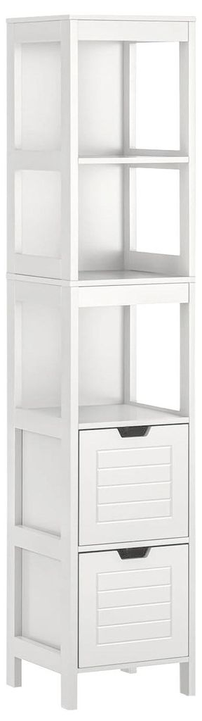 osoltus Badschrank Hochschrank Badregal Hampton 144 cm Holz Produktbild 