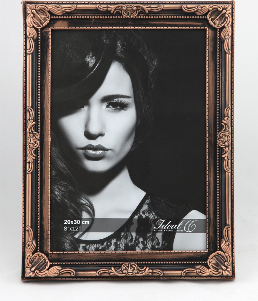 Barock Bilderrahmen Kunststoff Bild Foto Rahmen Picture Frame - Farbe: Antikgold | Format: 13x18