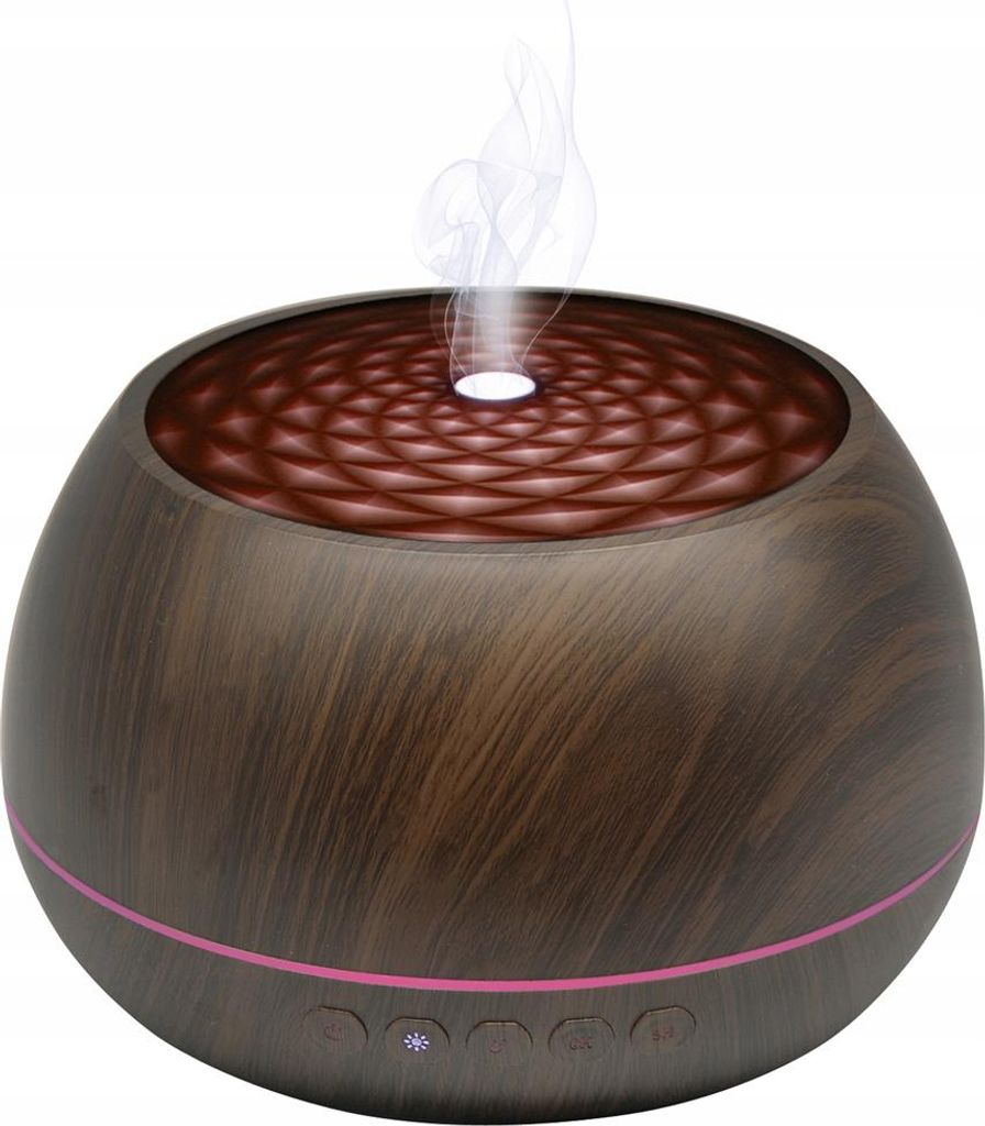 Ultraschallluftbefeuchter 1L Mit Diffusor, Ionisator, Led Und Aromatherapie