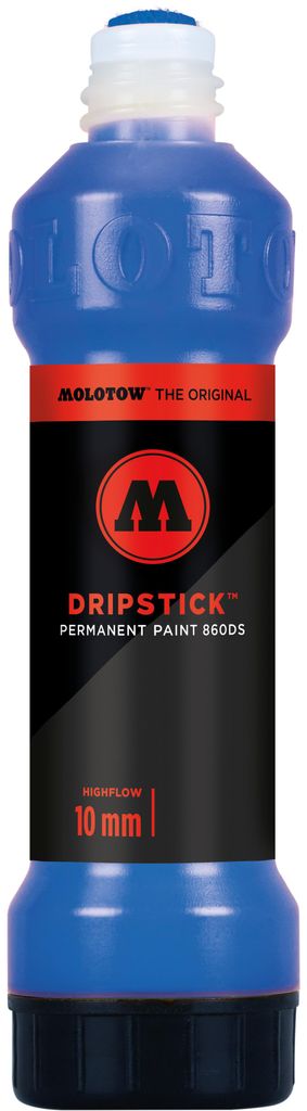 Molotow Dripstick Permanent Paint 860DS 70ml, tulpenblau, Squeeze Bottle