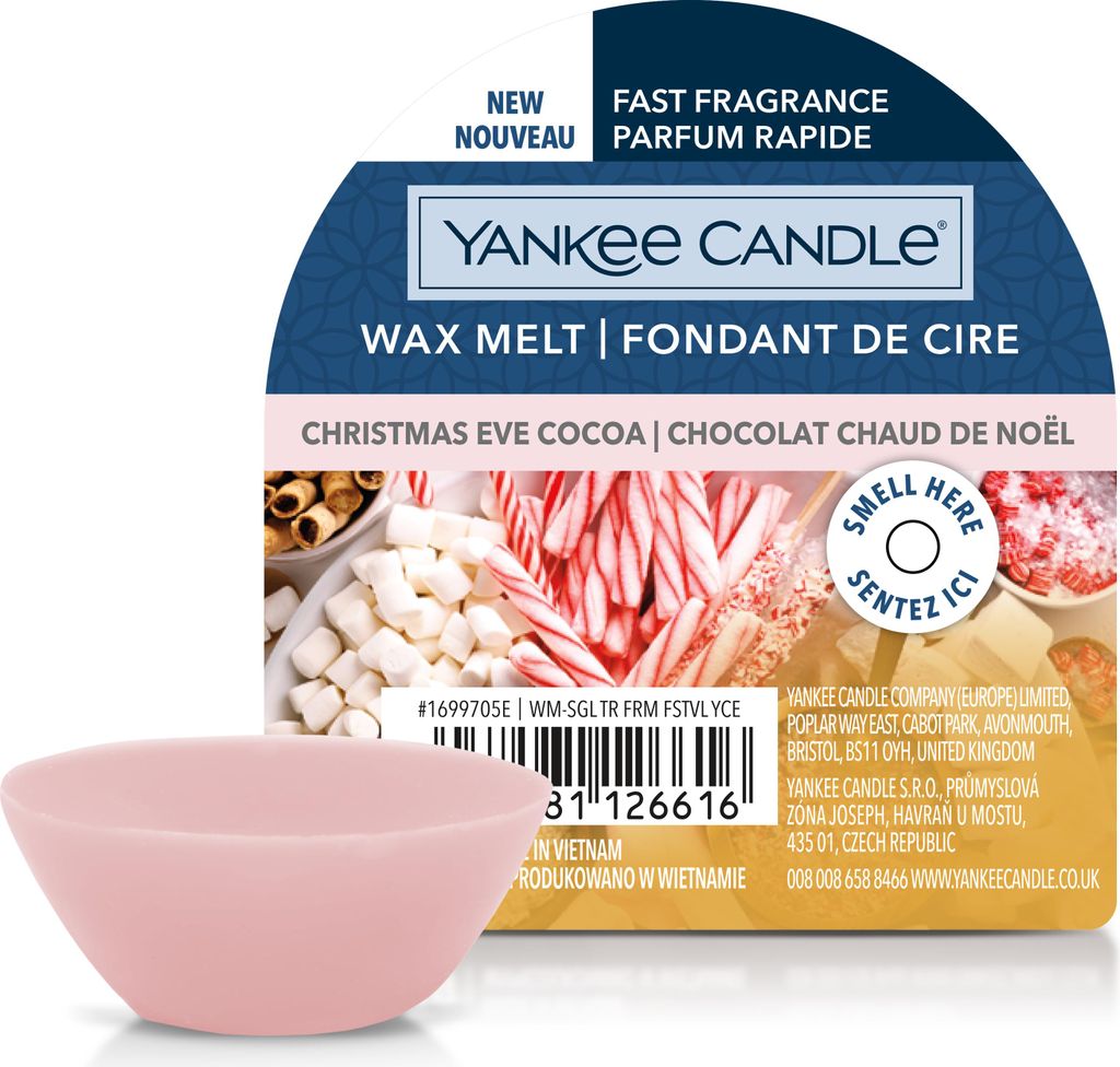 Christmas Eve Cocoa - Yankee Candle - Duftwachsschmelze - neu 2021