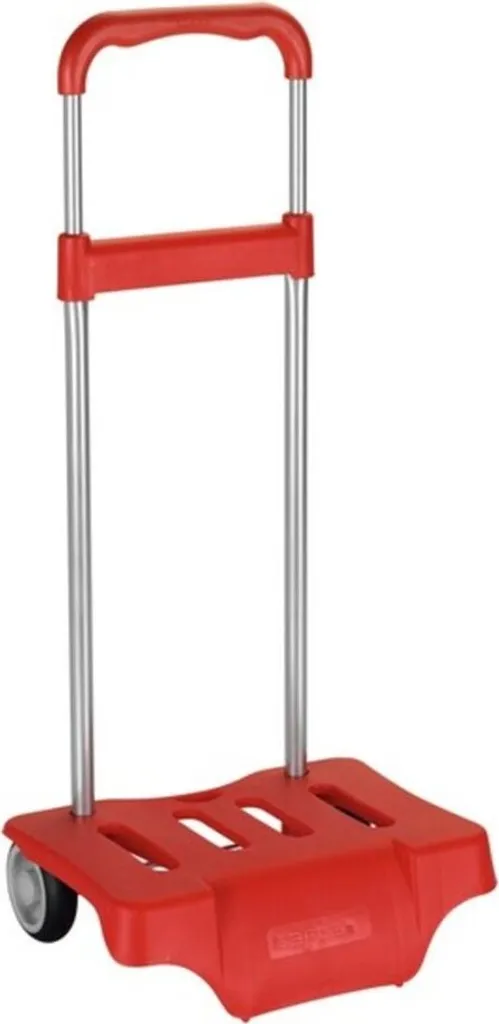Sac à dos Trolley Safta S.186c Rouge - Valise à roulettes détachable
