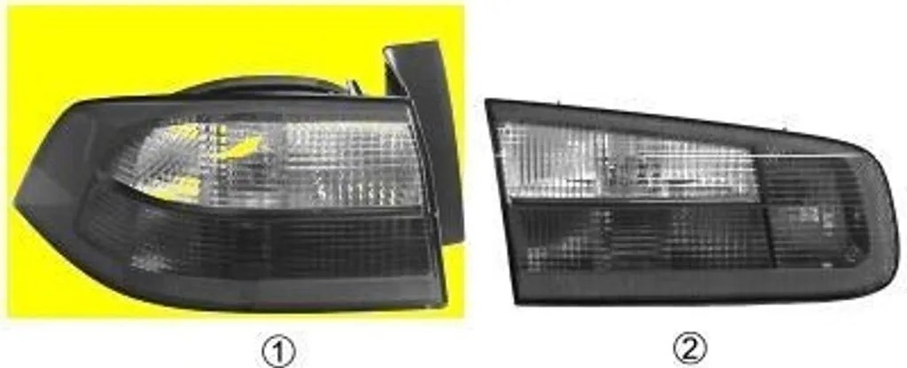 Feu arrière gauche VAN WEZEL pour Renault Laguna II (BG0/1) extérieur