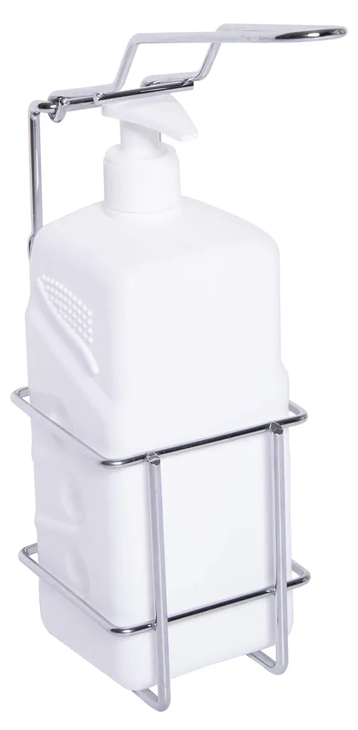 Distributeur de savon liquide mural blanc 1L pour salle de bains propre
