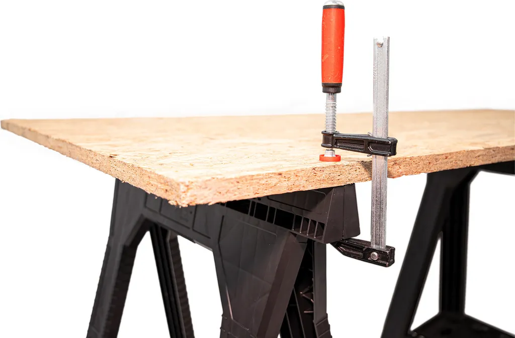Tréteaux de chantier multifonctions QBRICK pour établi et support de sciage