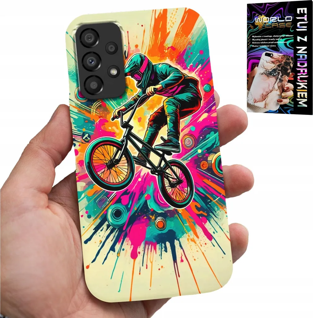 Cover Samsung A23 5G BMX Performance - Custodia Antiurto + Vetro 9H