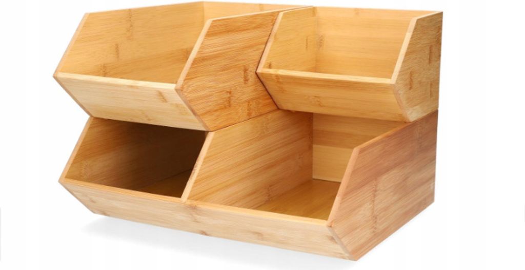 Bambusový organizér malý, 17,5x15,5x12,5 cm Obrázok produktu 