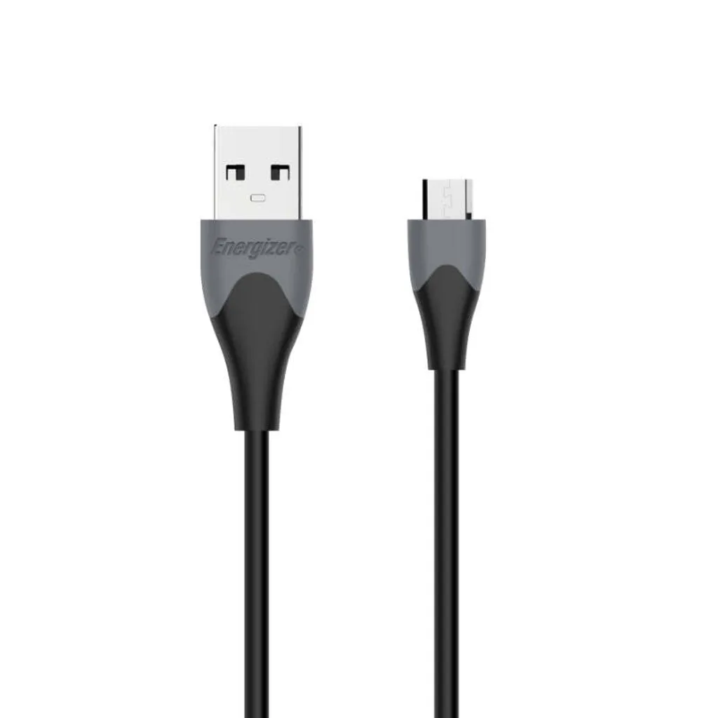 Cavo Micro USB Energizer 1.2m Nero: Alta Velocità per il Tuo Setup