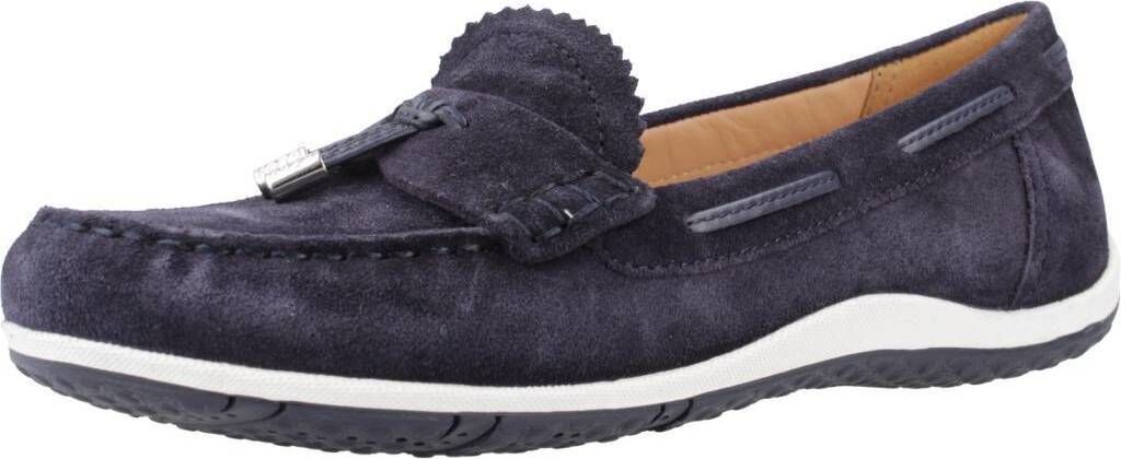 Geox Vega Moc Bootsschuhe Blau EU 37 Frau Blau EU 37