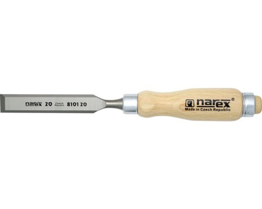 Dláto ploché s dřevěnou rukojetí, 40 mm Obrázek produktu 