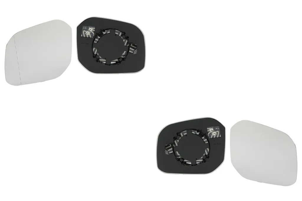 Vitre de Rétroviseur pour VW Caddy IV 05/15- Set Johns Gauche et Droite
