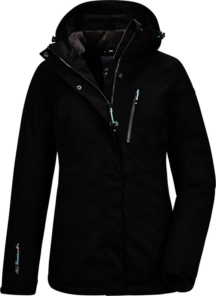 killtec Outdoorjacke Nira 00925-schwarz 38 weiblich Produktbild 