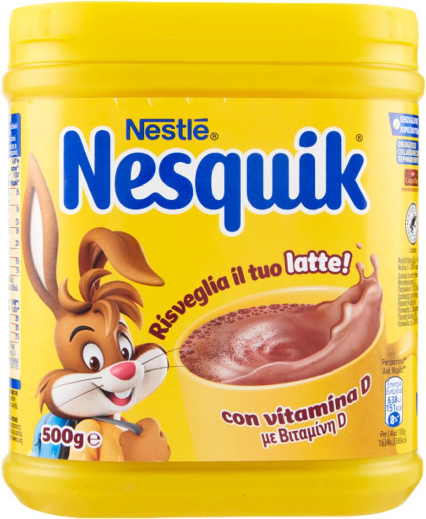 Nesquik, poudre chocolatée, 500 g - Nestlé Image du produit 