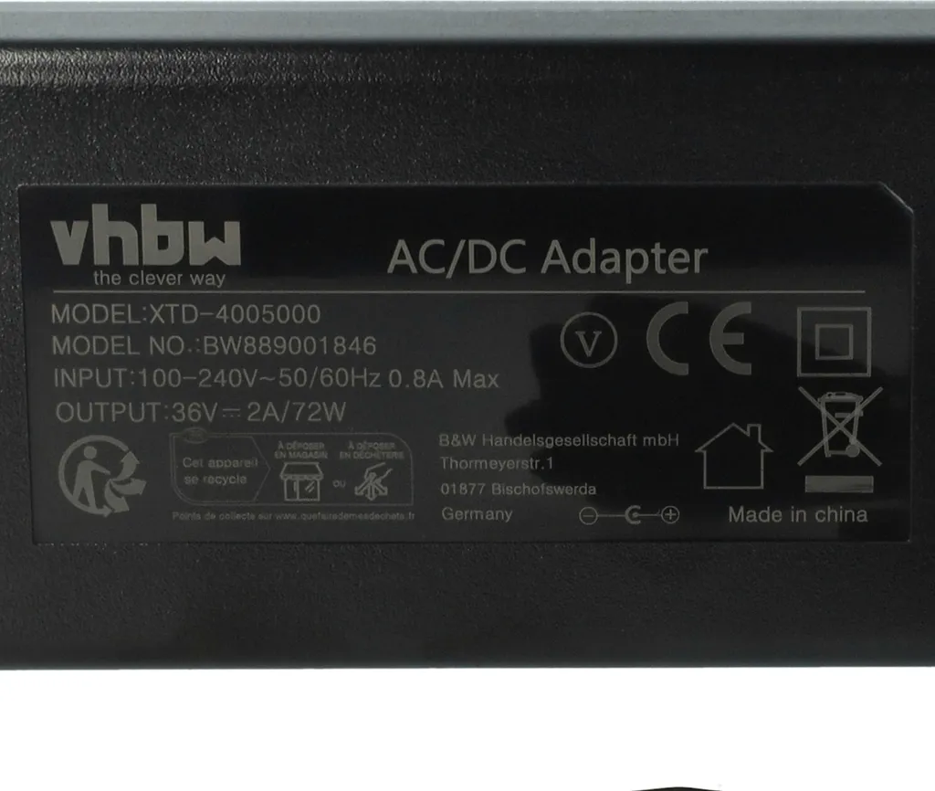 Chargeur vélo électrique Bosch 36V 2A pour Active et Performance Line - 12