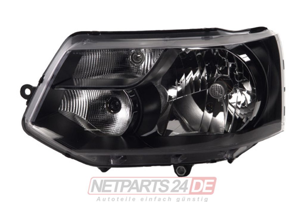 Johns, Scheinwerfer Halogen Front passend für VW Multivan T5 ab 2009- als Satz Li Re H4 7E1941015D 7E1941015H 7E1941015R 7E1941015T 7E1941016D 7E1...