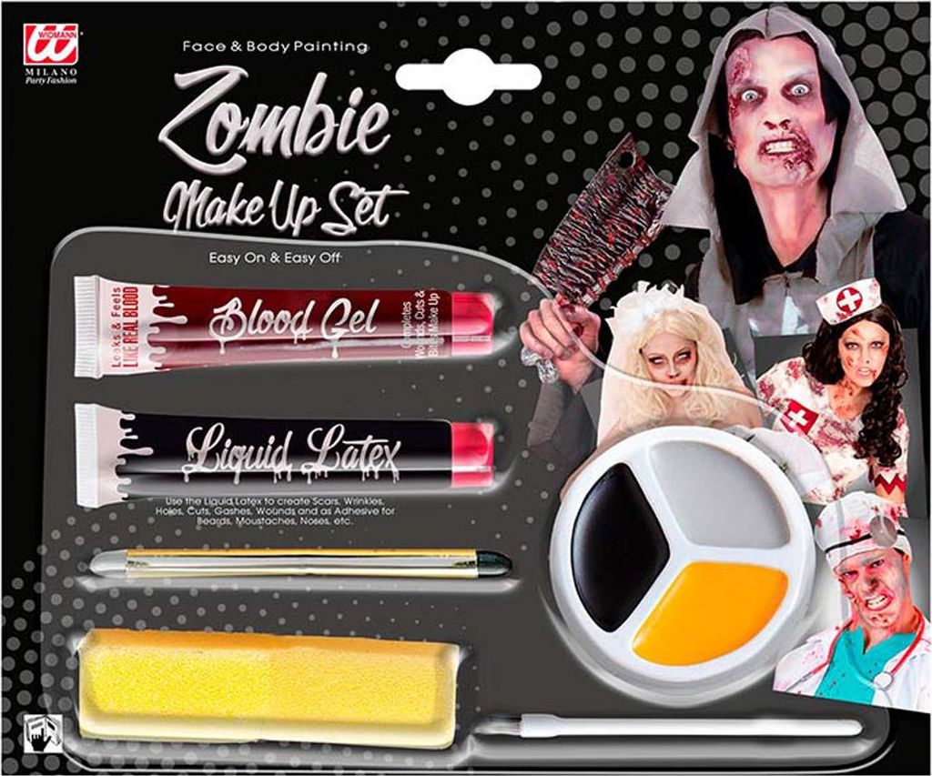 Zombie Make up Kit - Halloween Produktbild 