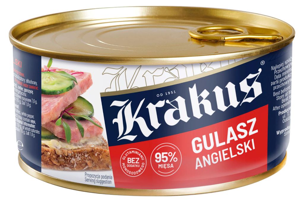 Krakus Fleischkonserve nach englischer Art 300 g Produktbild 