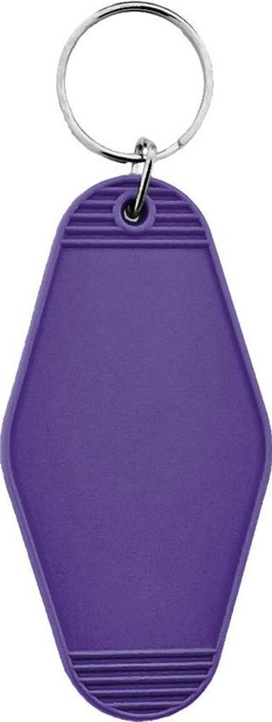 CombiCraft Hunter Hotel Schlüsselanhänger Lila, 45x88mm - 5 Stück