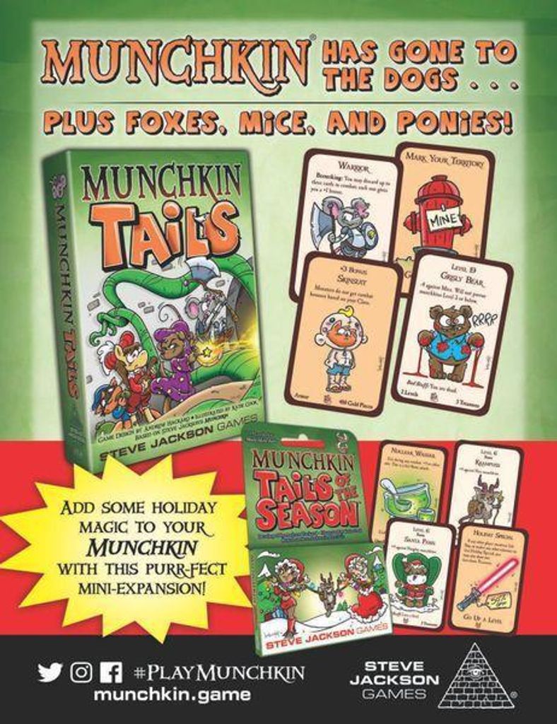 Colas de la temporada Munchkin Imagen del producto 