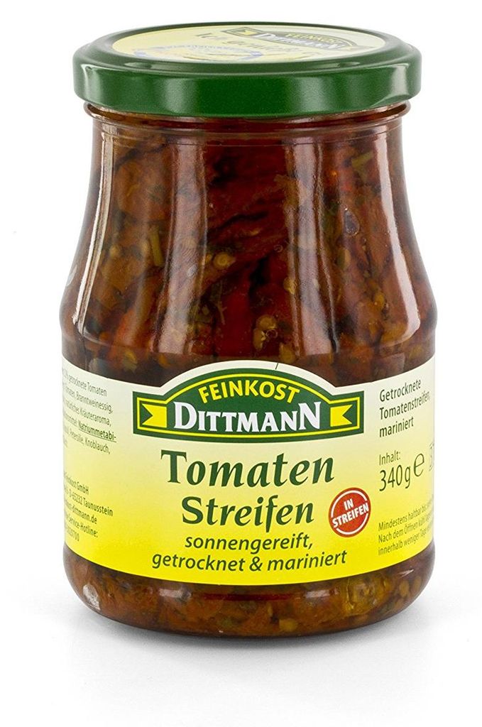 Feinkost Dittmann Sušené a marinované proužky rajčat, 340 g Obrázek produktu 