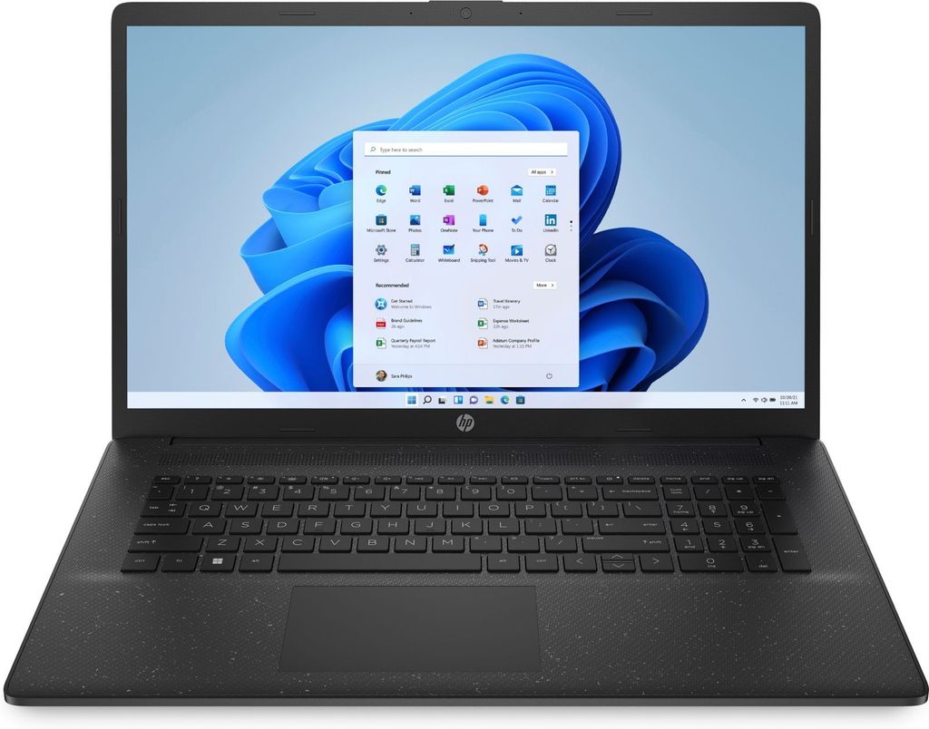 HP Notebook HP 17-cp2137ng, 43,9 cm (17,3"), FullHD, AMD Ryzen 3 7320U, 8 GB DDR5, 512 GB SSD