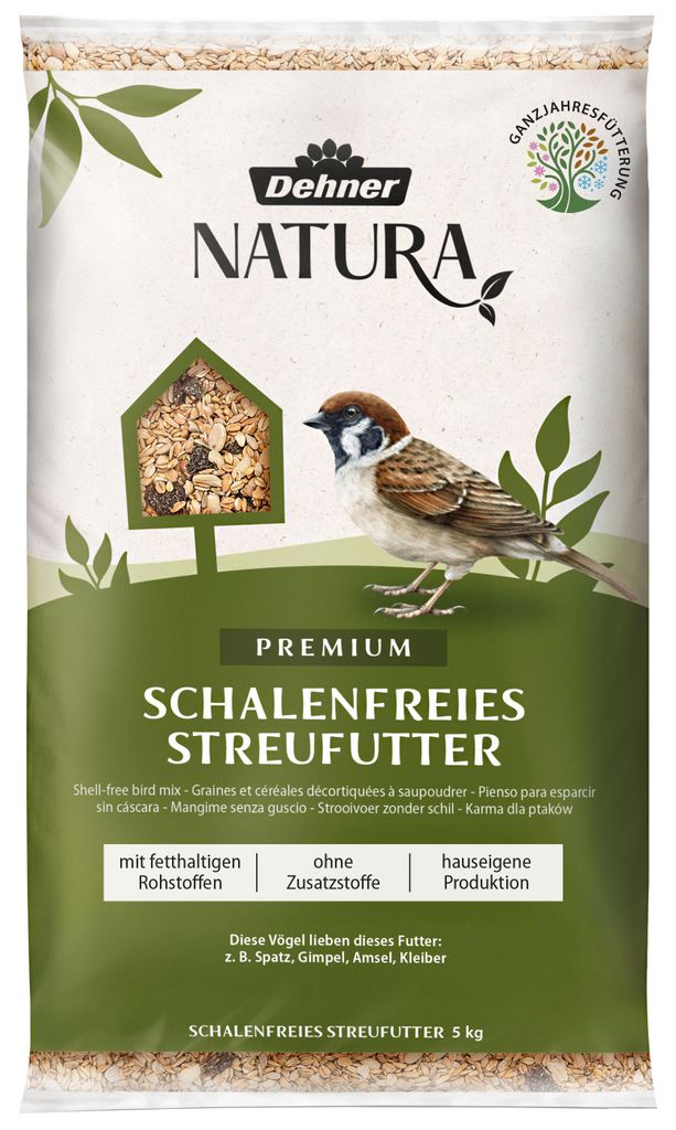 Dehner Natura Premium Wildvogelfutter, Streufutter Produktbild 