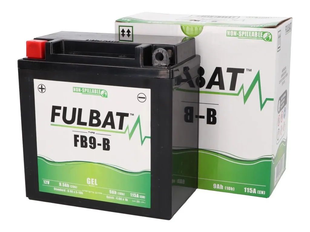 FULBAT FB9-B GEL 12V 9Ah | Offerta Batteria Moto Premium Senza Manutenzione
