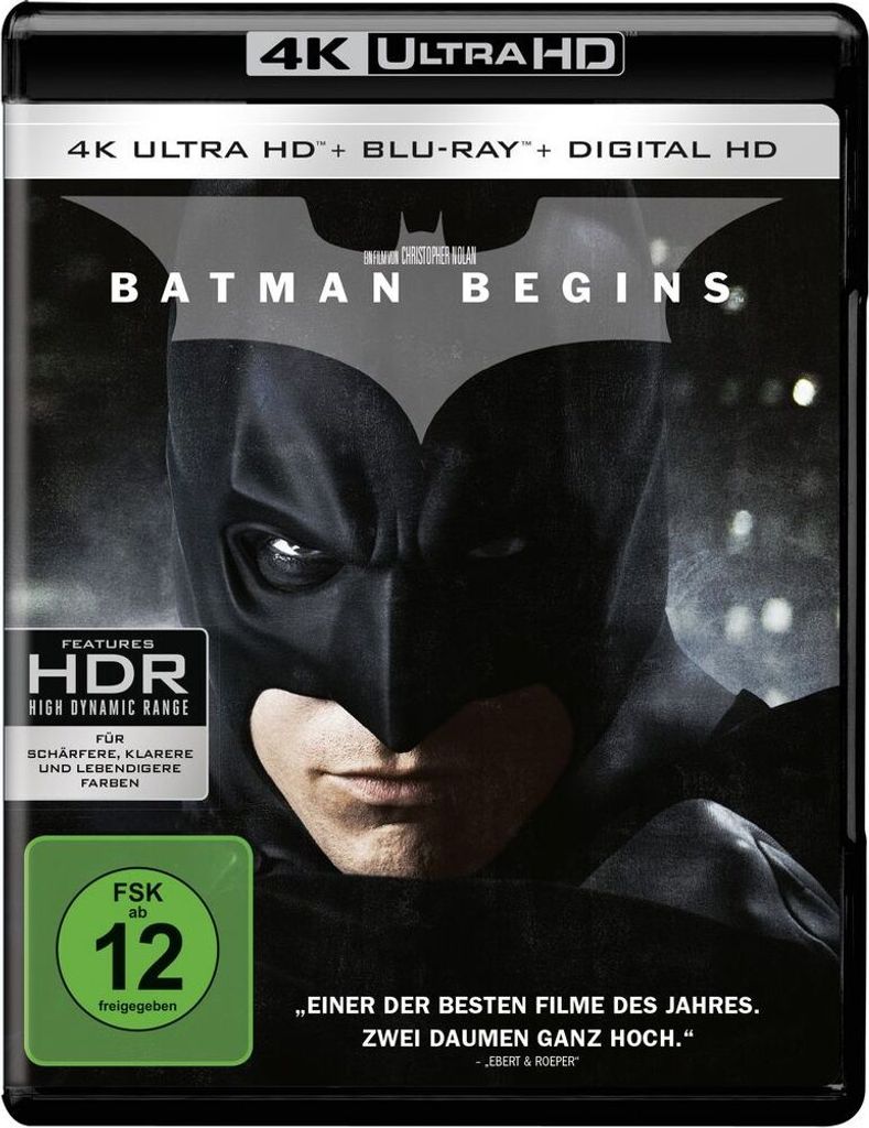 Batman Begins (4K UHD) Produktbild 