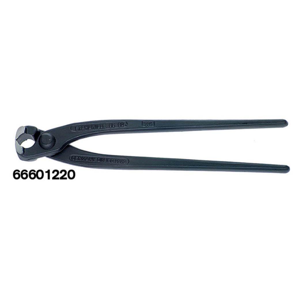 STAHLWILLE Rabitz- oder Monierzange L.224mm Kopf poliert Griffe schwarz lackiert